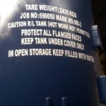 Stencilling after final painting